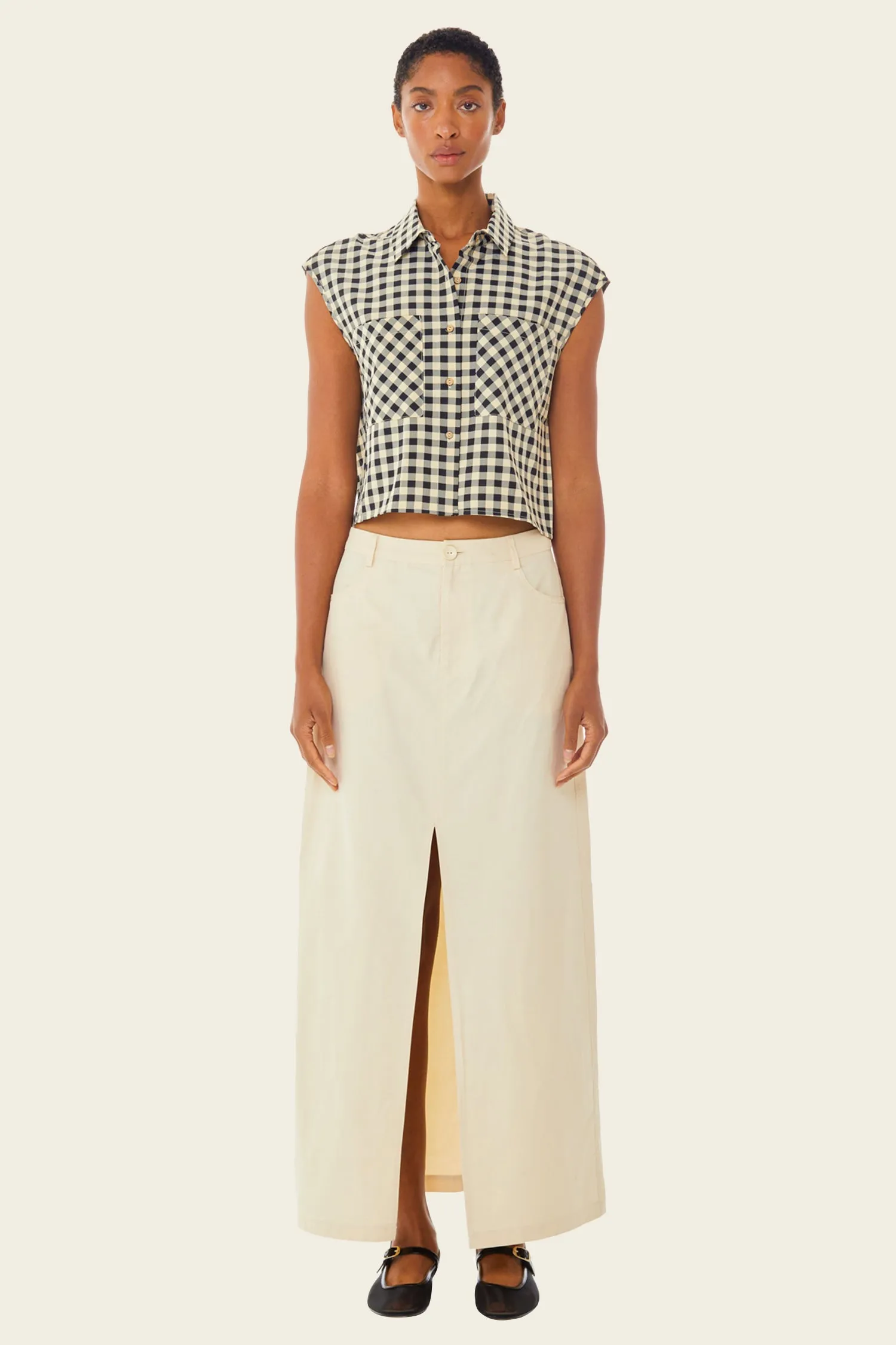 Estelle Button Down Vest sold by FIND ME NOW product image thumbnail 2