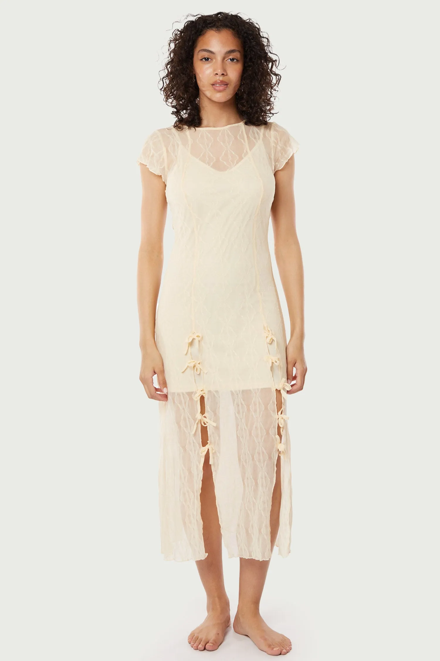 Mariposa Lace Midi Dress with Lining sold by FIND ME NOW product image thumbnail 2