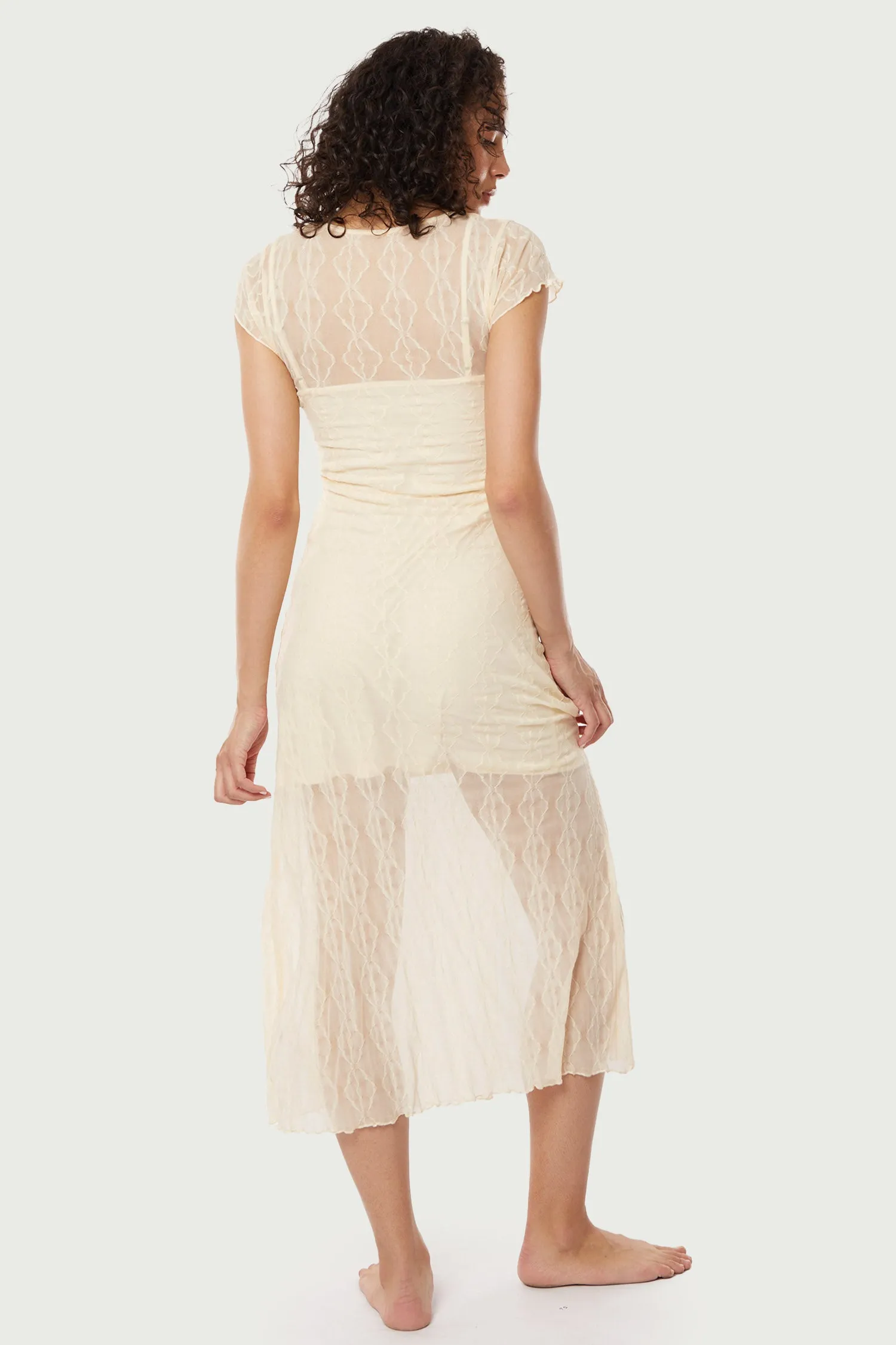 Mariposa Lace Midi Dress with Lining sold by FIND ME NOW product image thumbnail 4