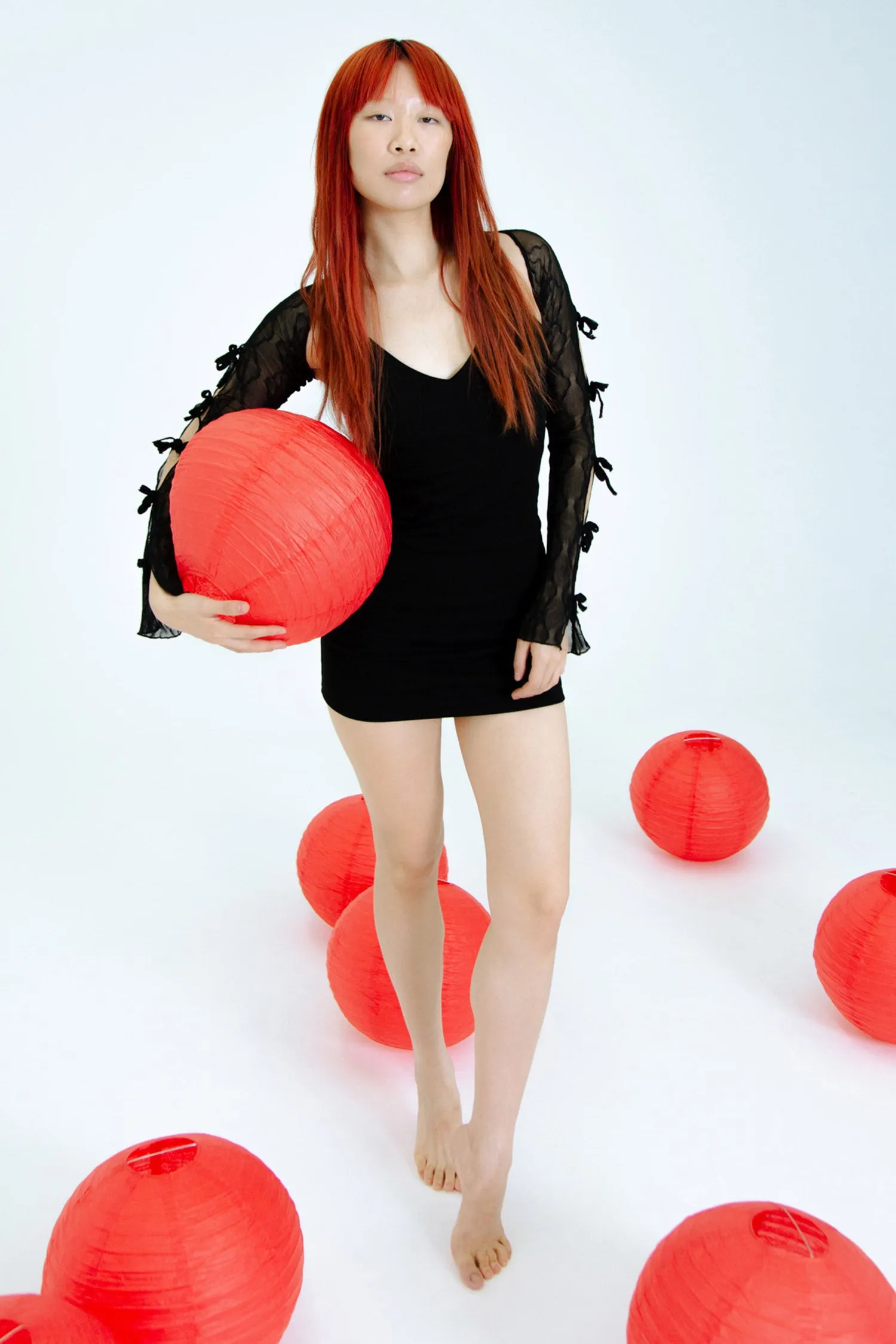 Solid Cotton Mini Dress sold by FIND ME NOW product image thumbnail 4