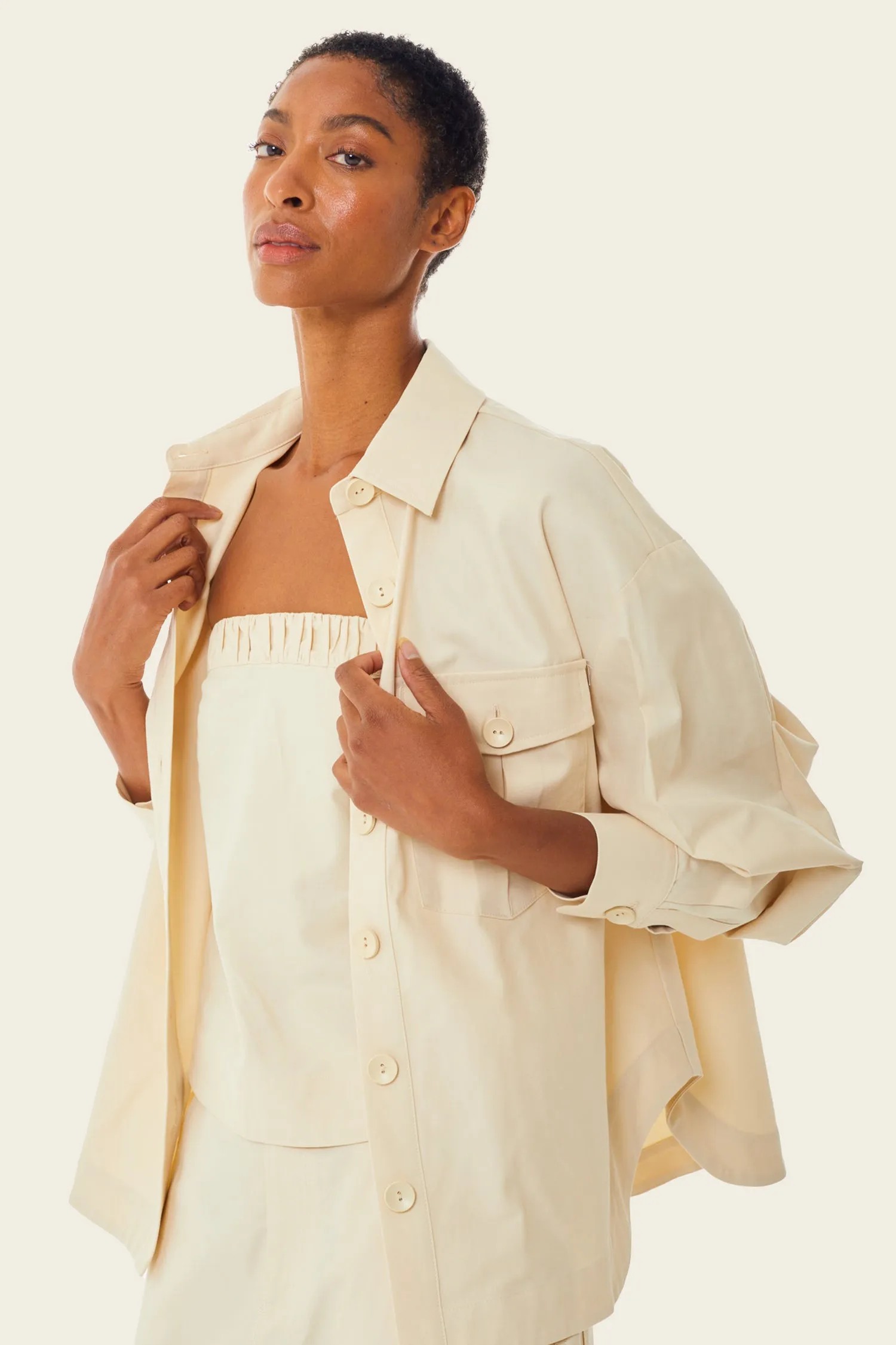 Oversized Cargo Button Down sold by FIND ME NOW product image thumbnail 4