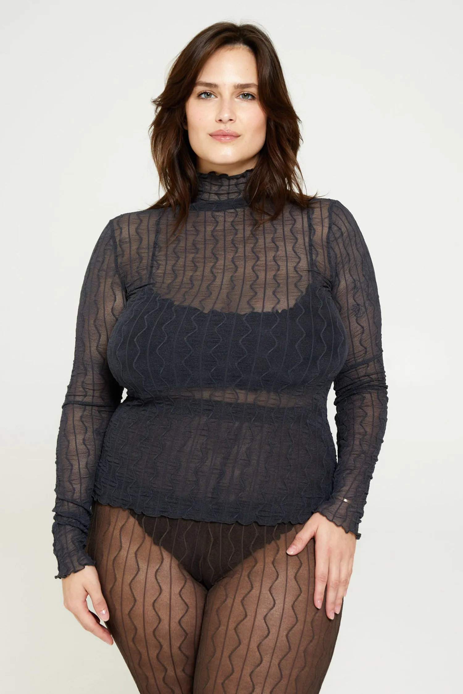 Ross Mockneck Top sold by FIND ME NOW