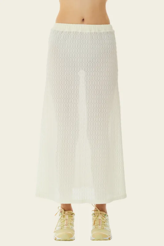 Roman Mesh Midi Skirt sold by FIND ME NOW