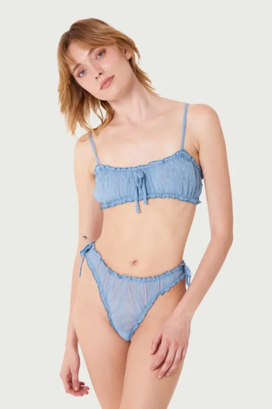 Mariposa Lace Bow Bralette sold by FIND ME NOW