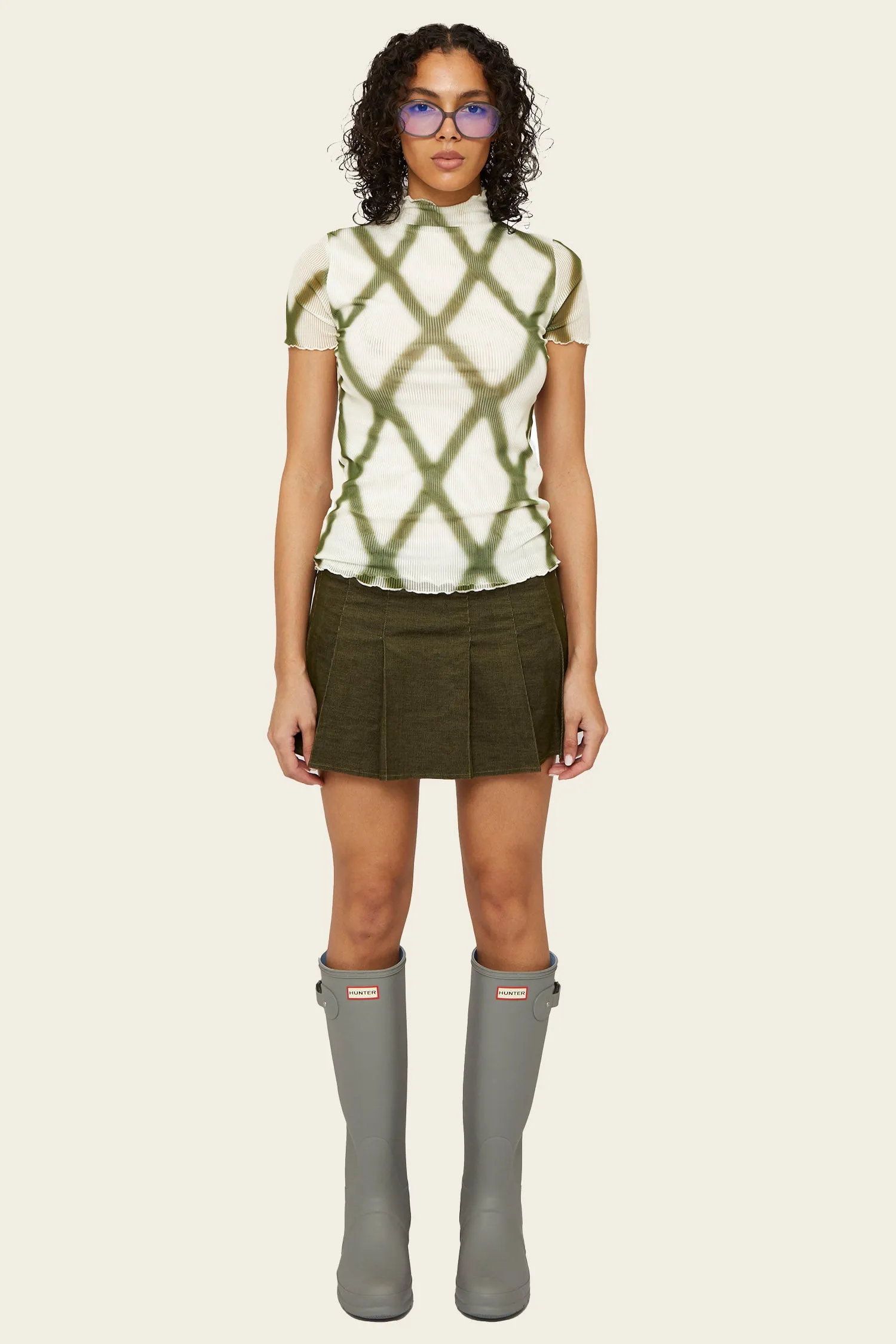 Rio Mesh Mockneck Tee sold by FIND ME NOW product image thumbnail 2