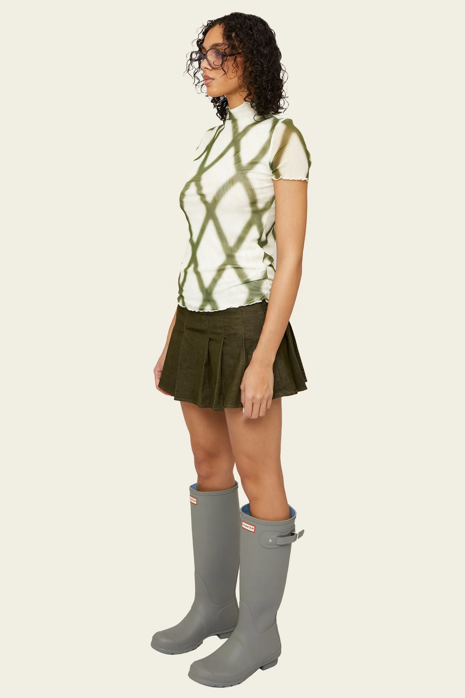 Rio Mesh Mockneck Tee sold by FIND ME NOW product image thumbnail 3