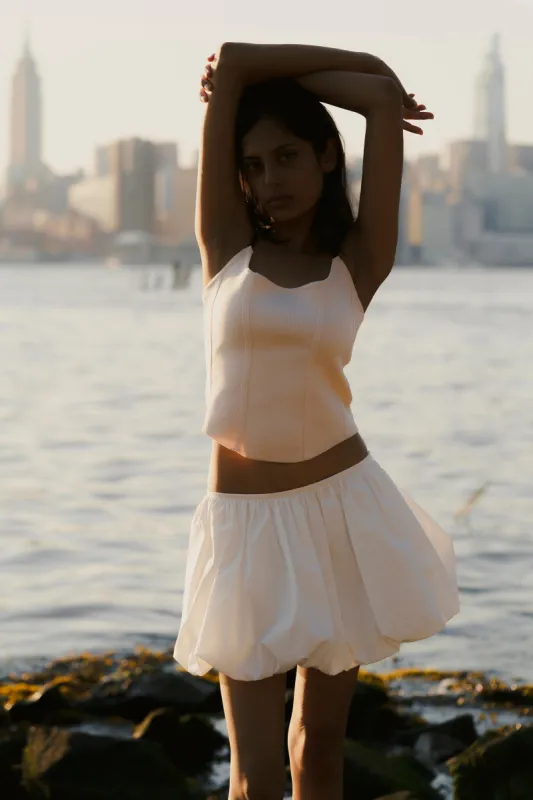 Poplin Mini Skirt sold by FIND ME NOW