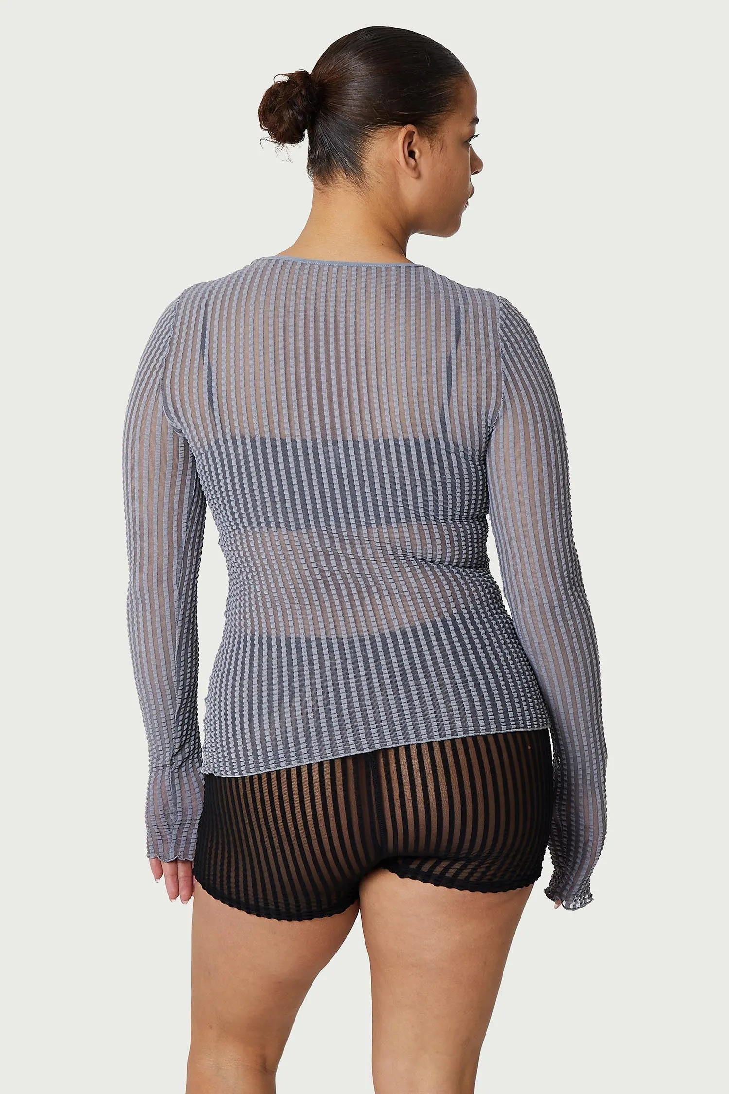 Addison Mesh Long Sleeve Top sold by FIND ME NOW product image thumbnail 2