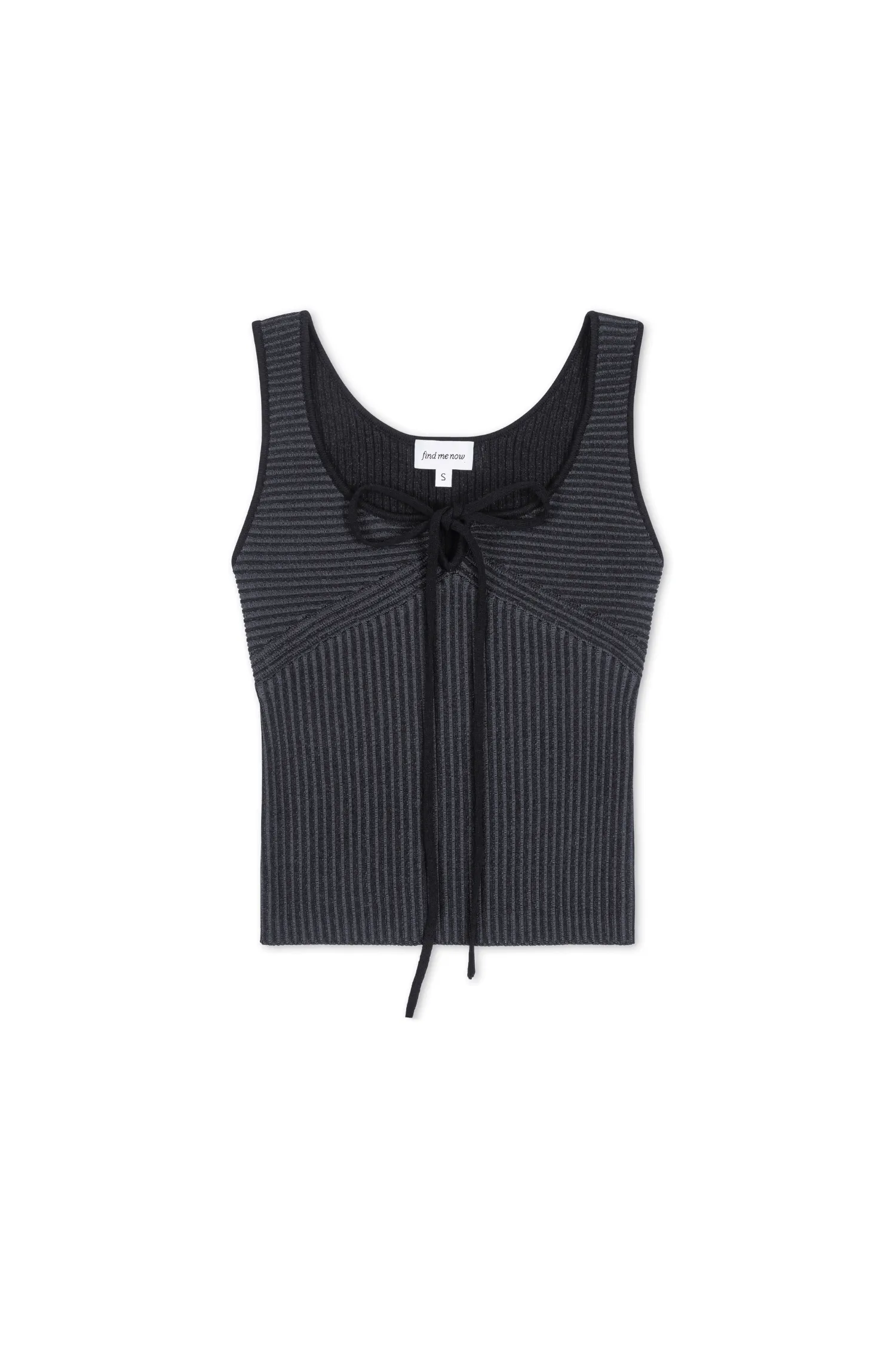 Acacia Knit Tie Tank Top sold by FIND ME NOW