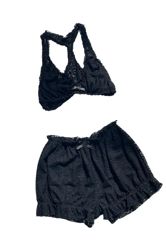 Crepe Tullie Bralette + Bloomer Bundle sold by FIND ME NOW