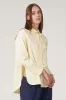 Genevieve Button Down in Butter sold by FIND ME NOW