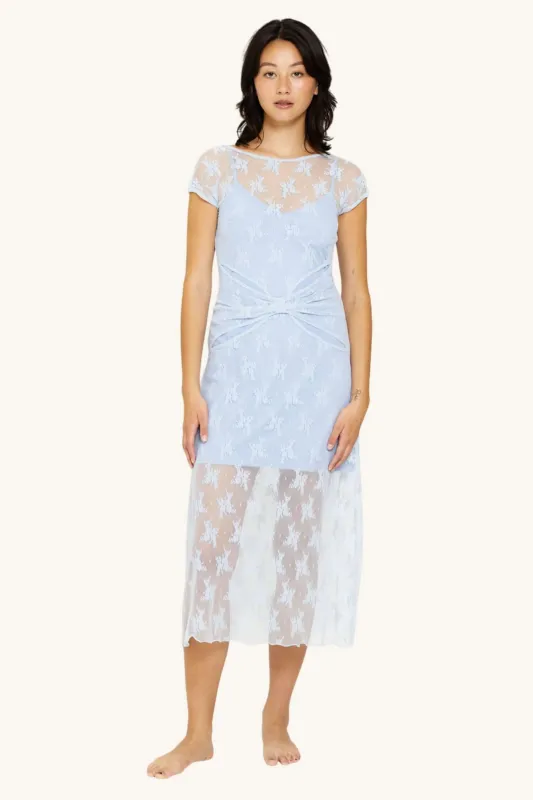 Flora Lace Bow Dress sold by FIND ME NOW