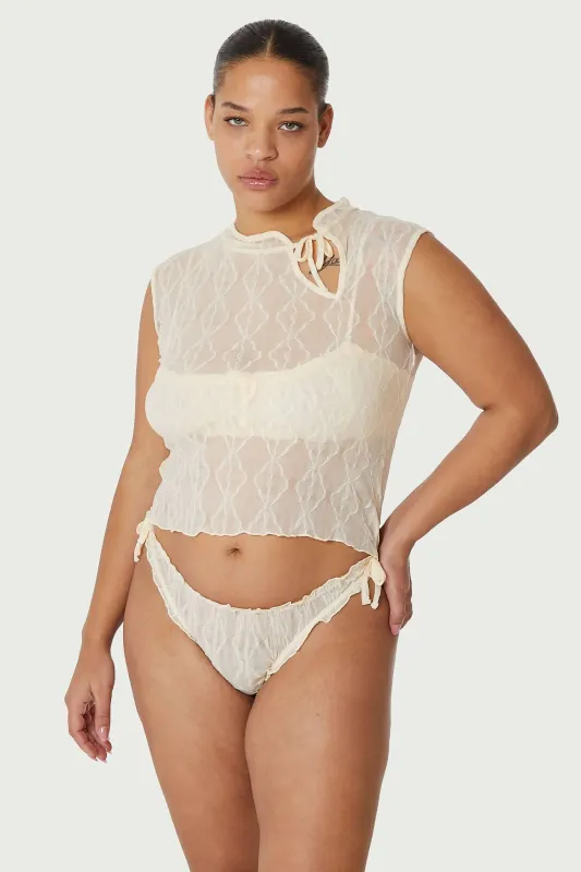 Mariposa Keyhole Tee sold by FIND ME NOW