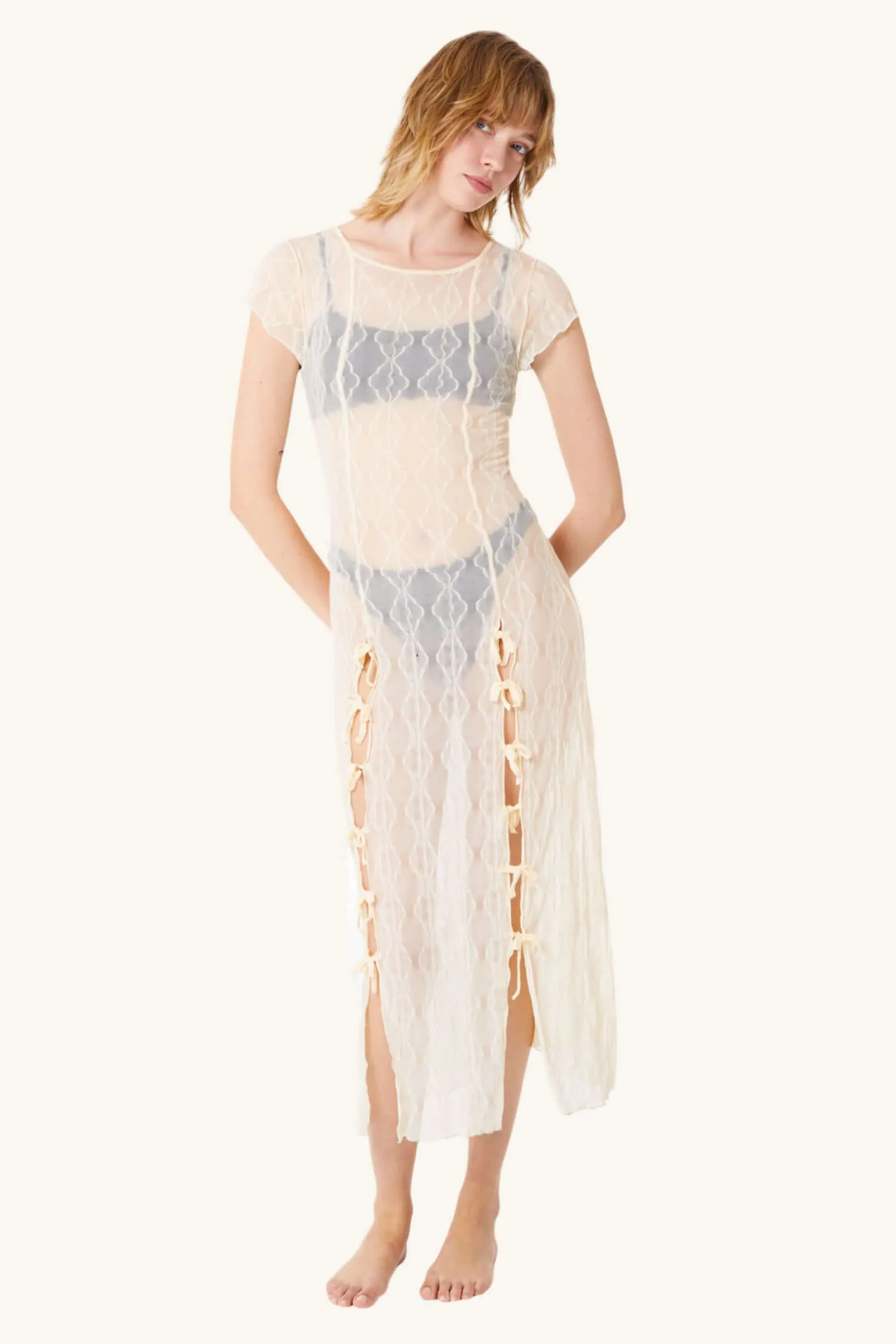 Mariposa Lace Midi Dress sold by FIND ME NOW product image thumbnail 5