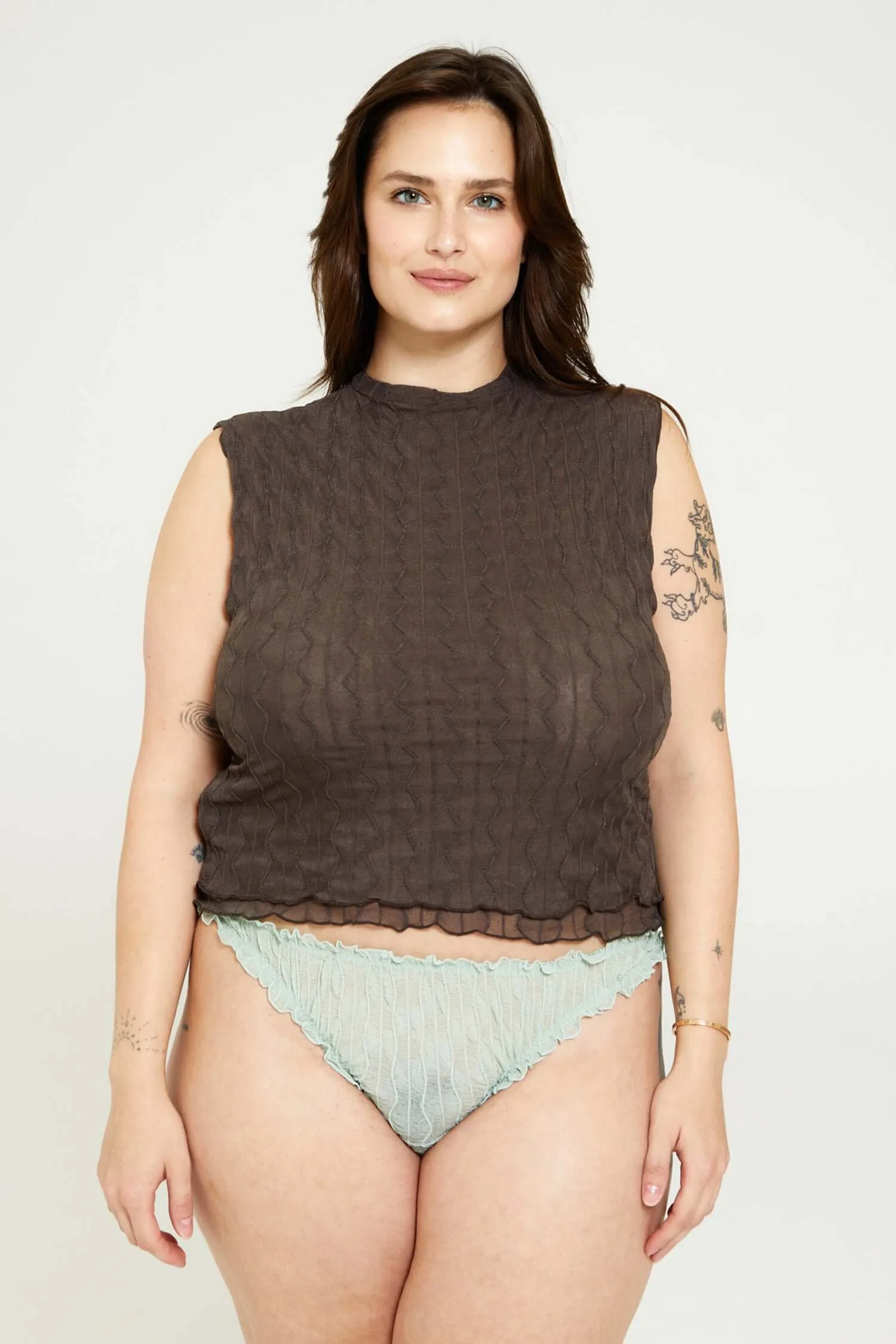 Ross Tee in Coffee sold by FIND ME NOW product image thumbnail 3