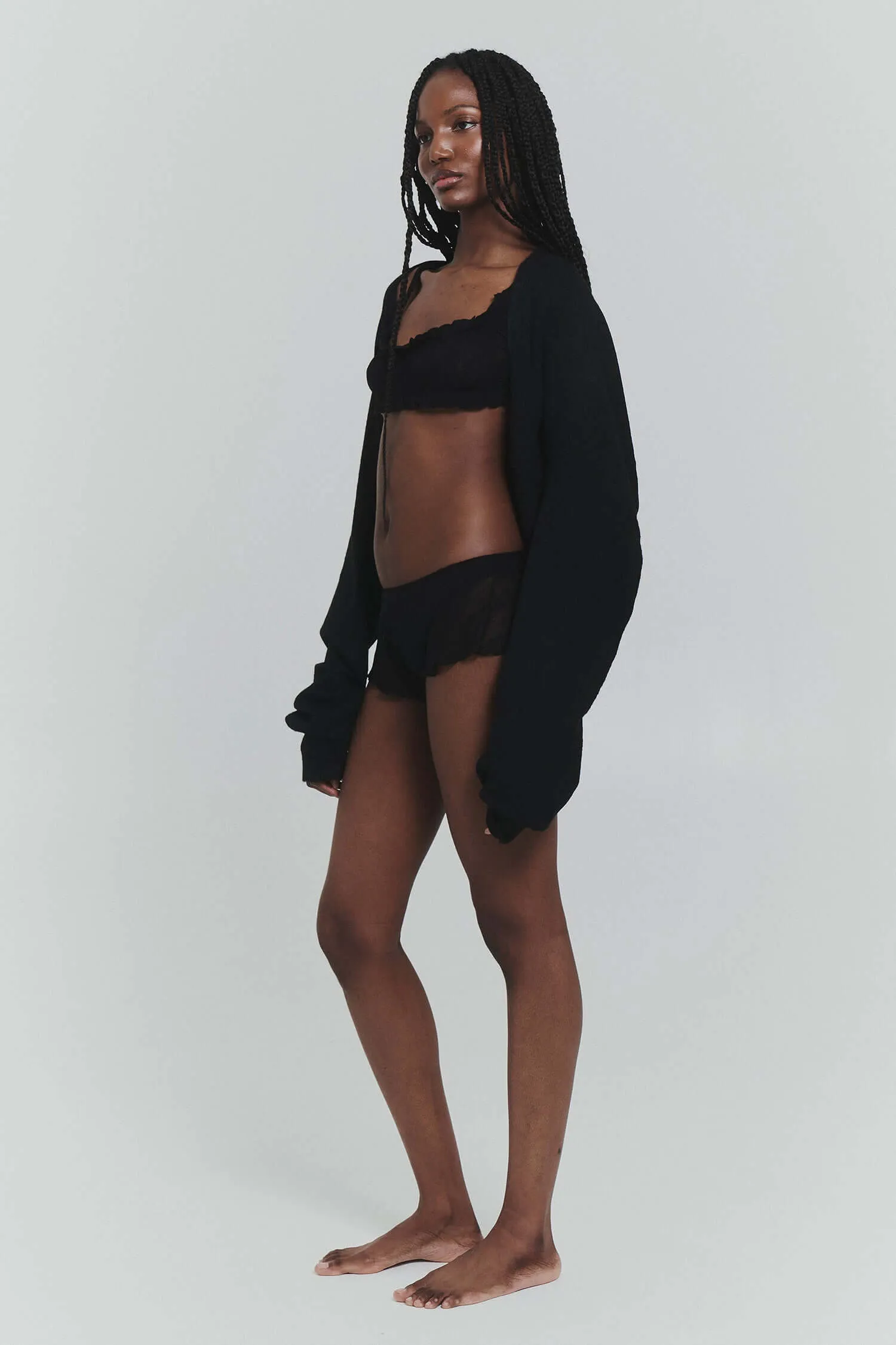 10-Way Wrap Knit Top in Black sold by FIND ME NOW product image thumbnail 3