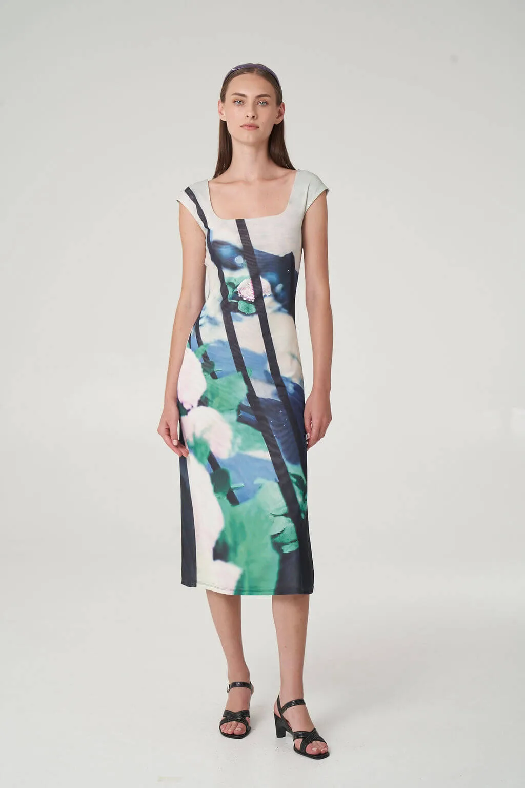 Paulie Sleeveless Midi Dress sold by FIND ME NOW product image thumbnail 2