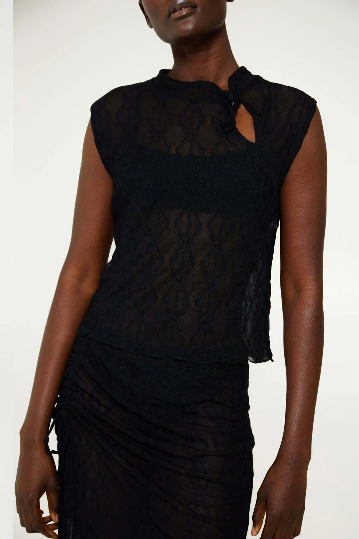 Mariposa Keyhole Tee sold by FIND ME NOW product image thumbnail 4