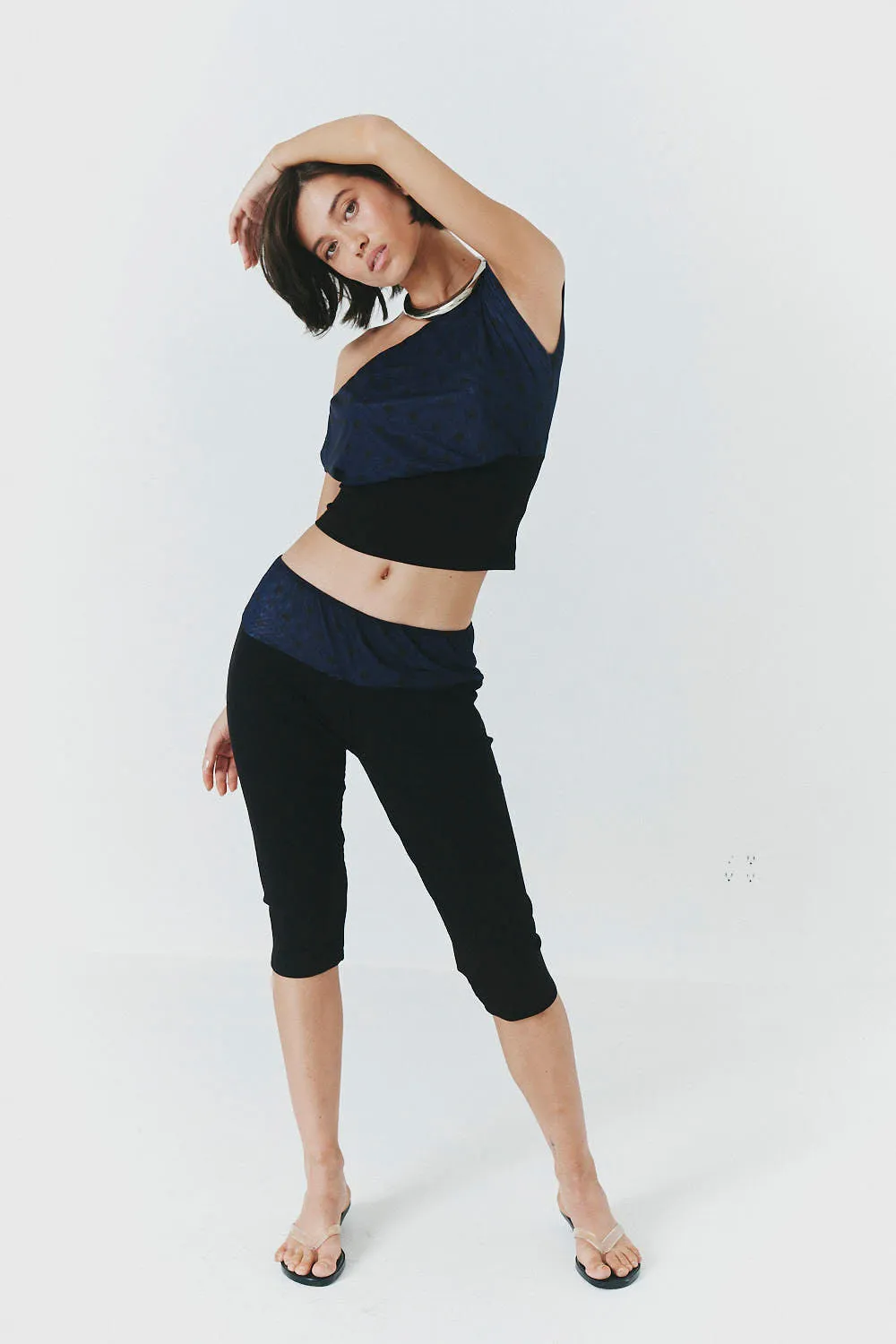 SORI TOP IN SAILOR POLKA BLACK sold by FIND ME NOW product image thumbnail 4