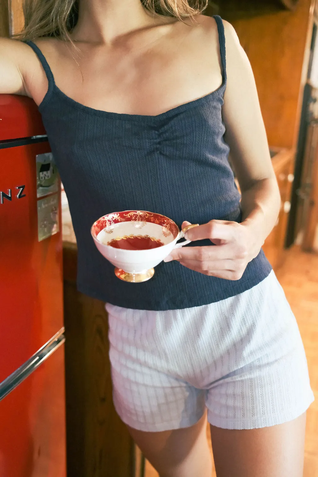 Pointelle Cami Tank sold by FIND ME NOW product image thumbnail 2