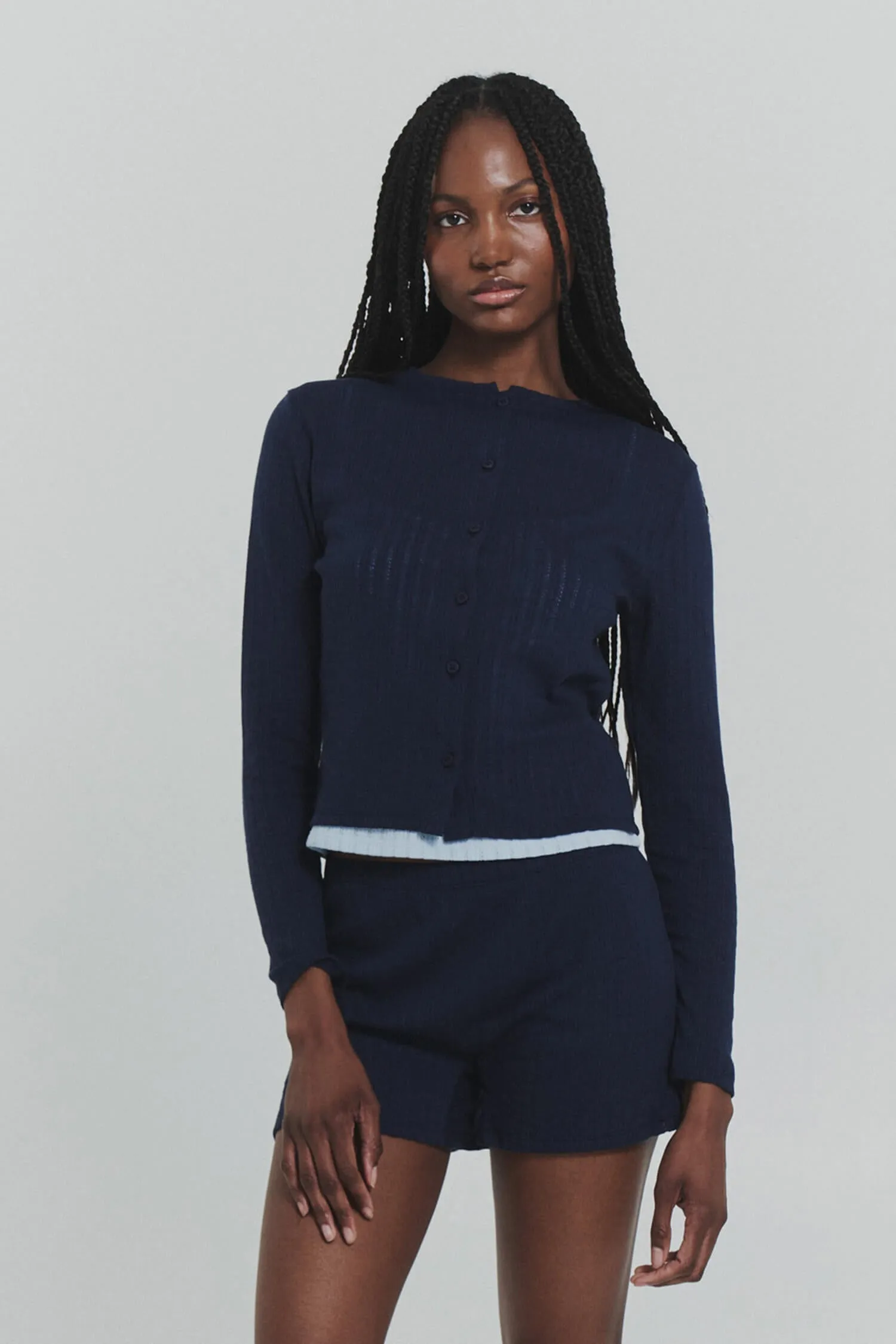 Pointelle Cardigan sold by FIND ME NOW product image thumbnail 4