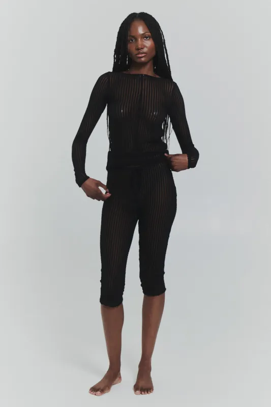 Addison Capri in Black sold by FIND ME NOW