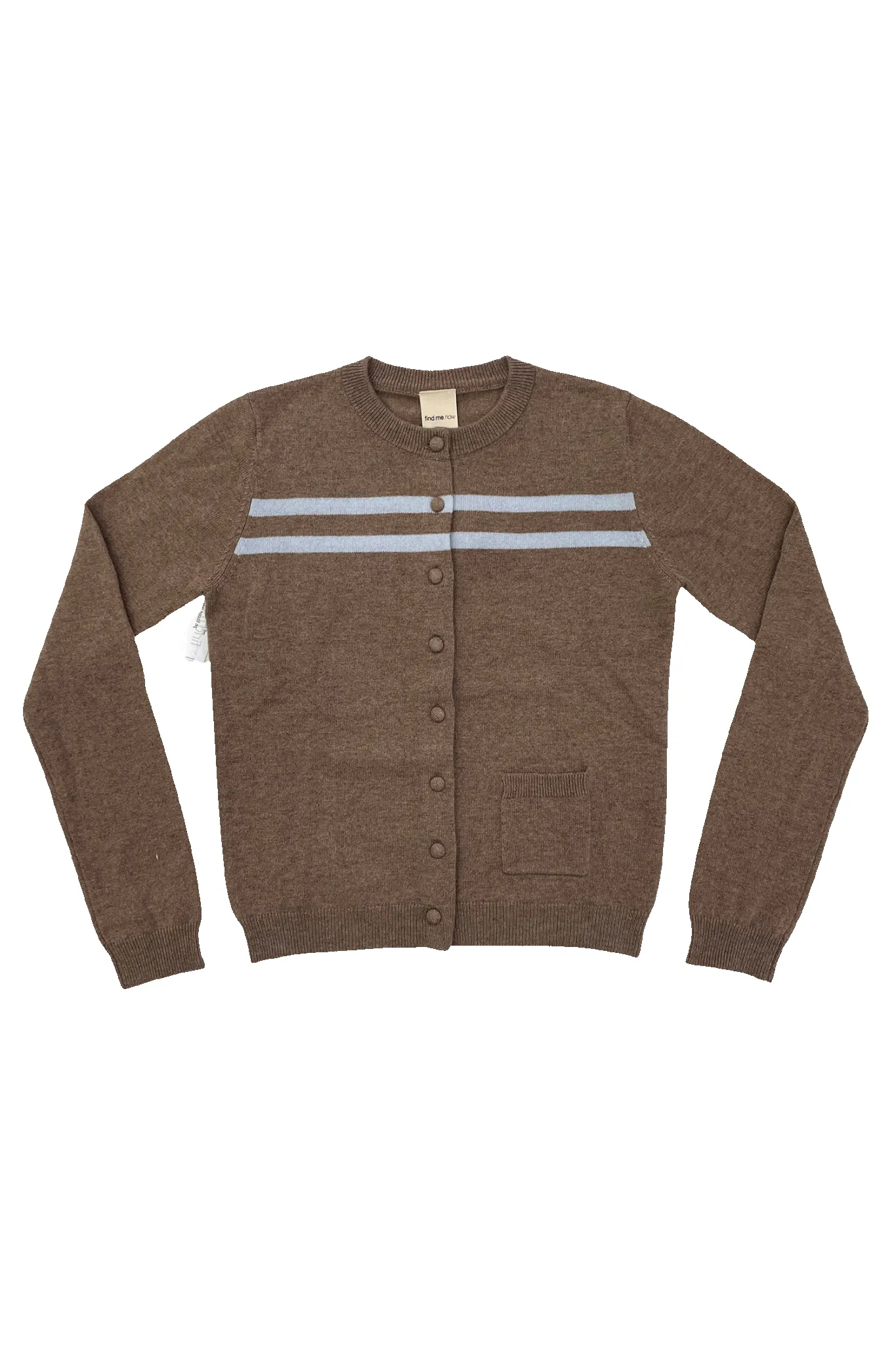 Cashmere Wool Stripe Cardigan sold by FIND ME NOW product image thumbnail 2