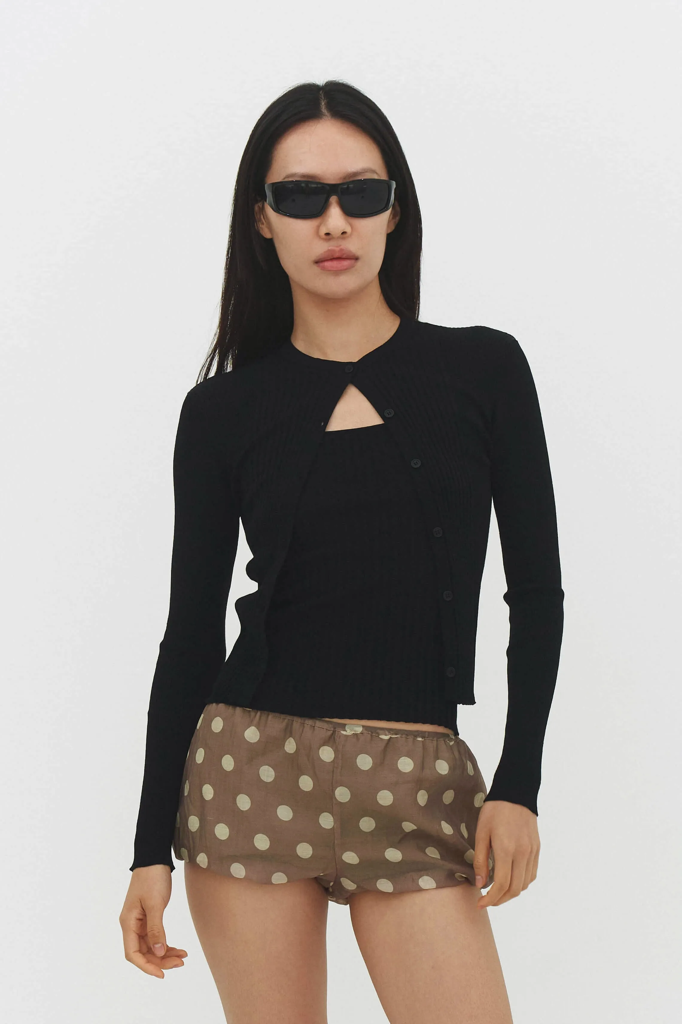 Ribbed Knit Cardigan sold by FIND ME NOW product image thumbnail 4