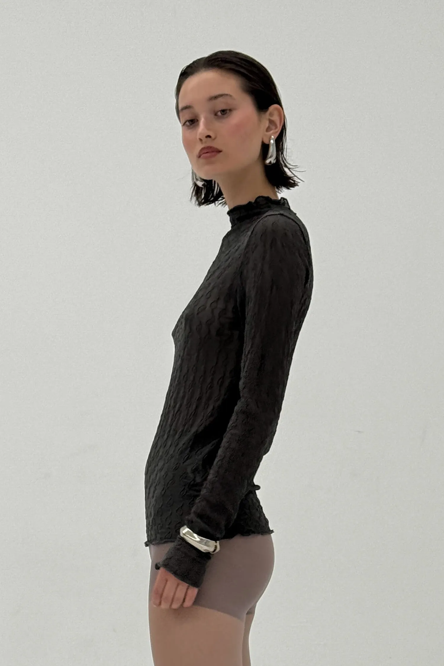 Mock Neck Long Slv Top sold by FIND ME NOW product image thumbnail 2