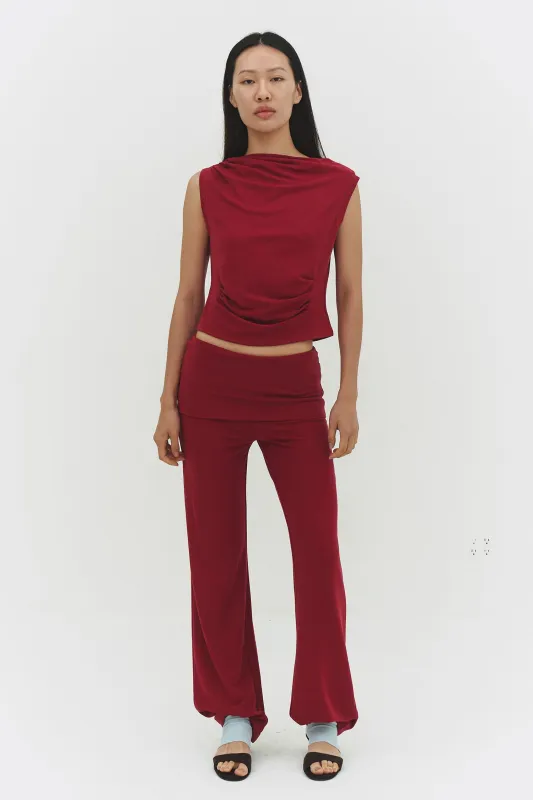 MARU PANT IN RASPBERRY made by FIND ME NOW