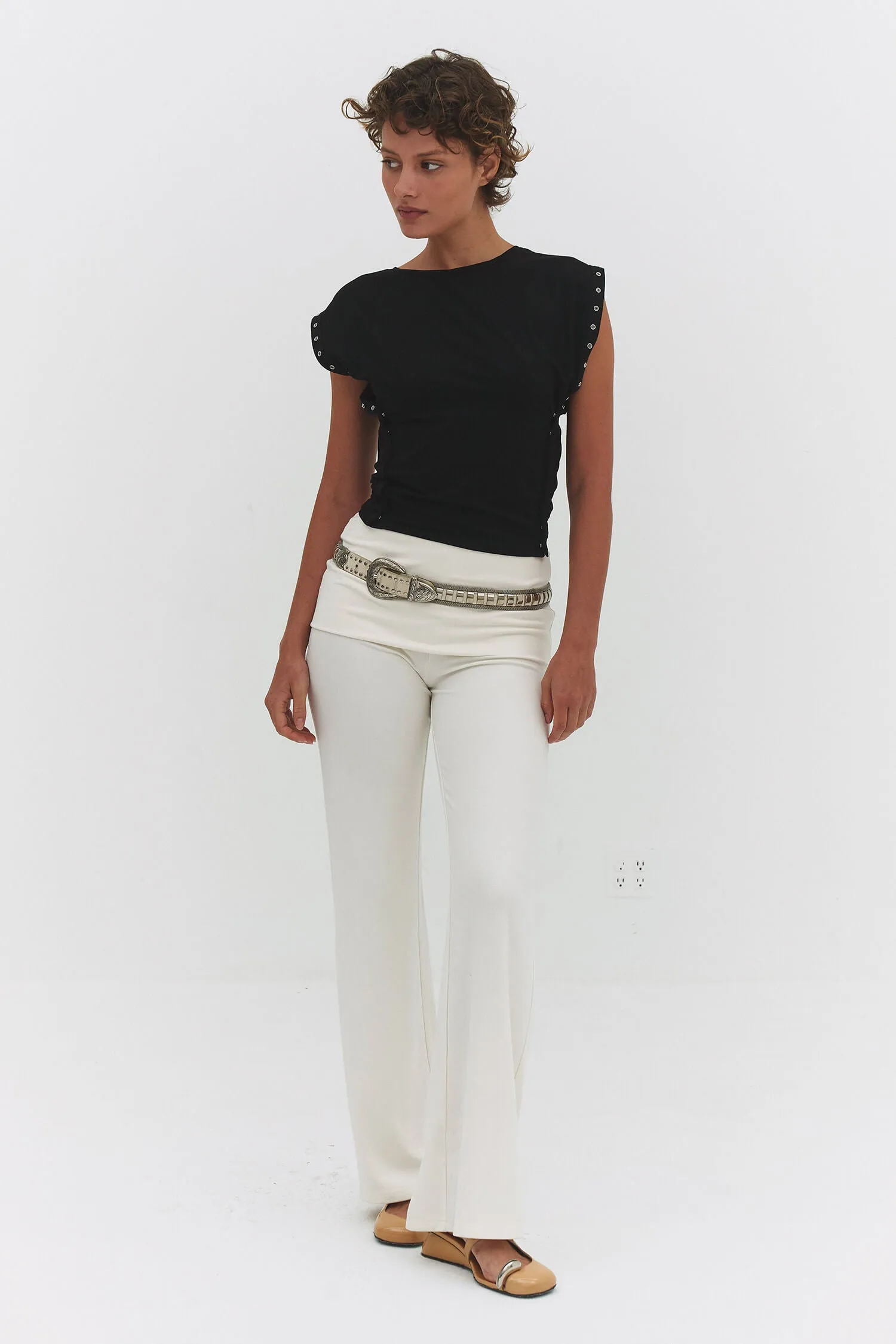 MARU PANT IN MILK sold by FIND ME NOW