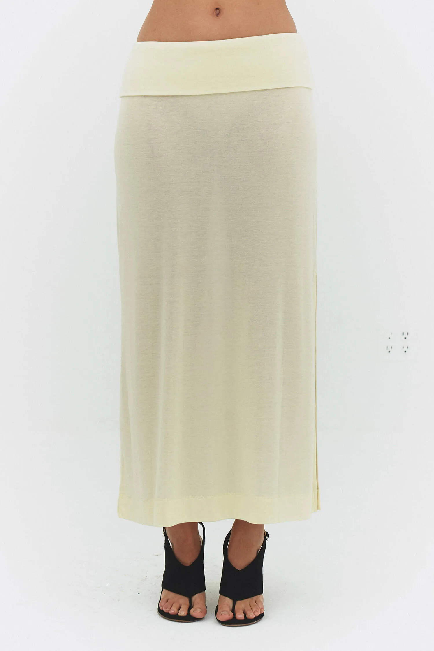 SORI SKIRT IN BUTTER sold by FIND ME NOW