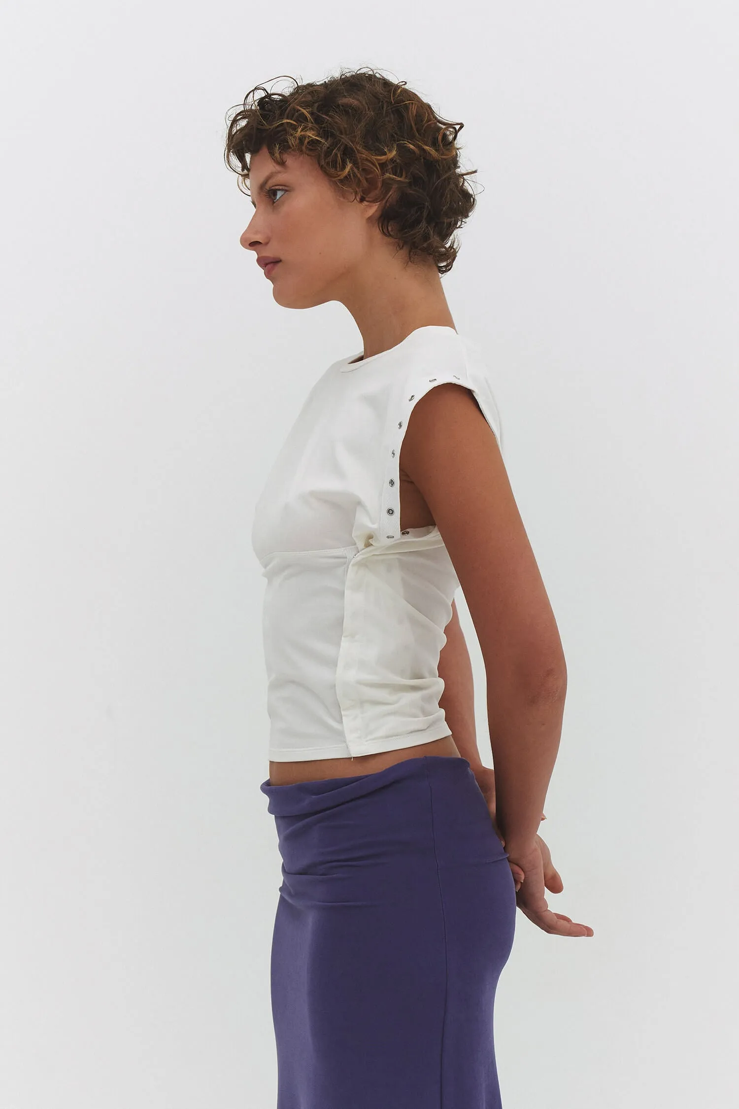LIANA TOP IN MILK sold by FIND ME NOW product image thumbnail 3