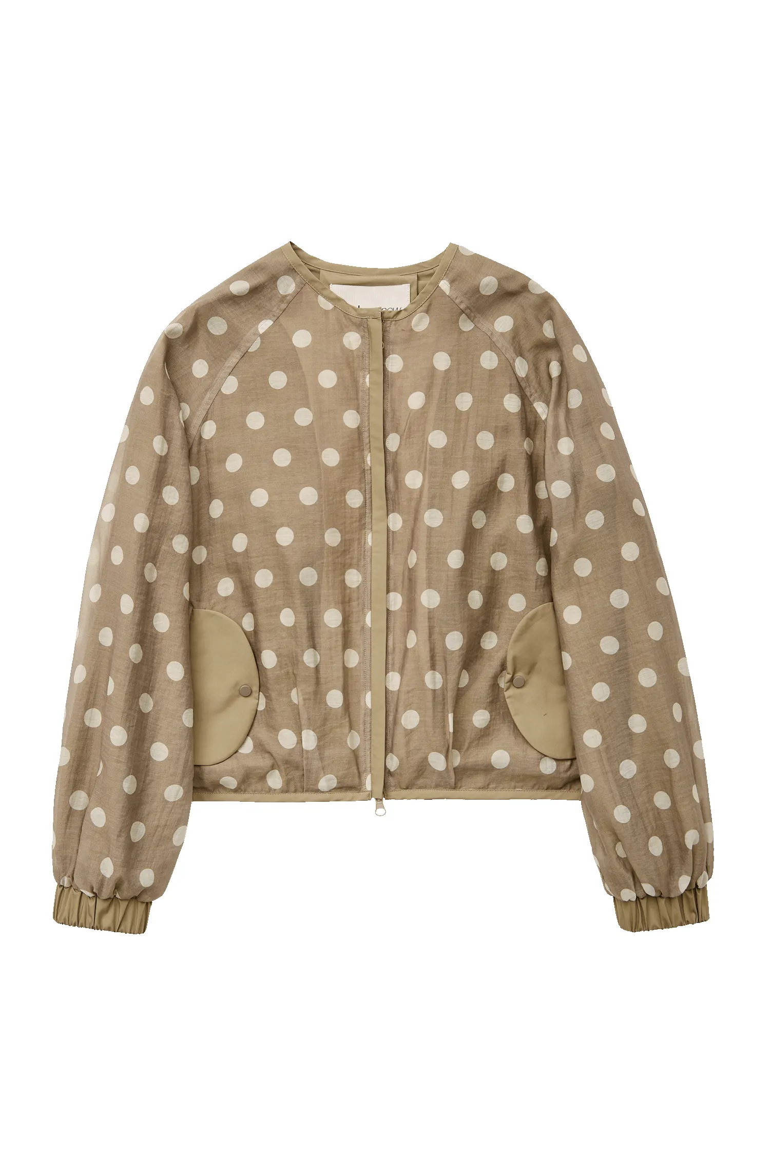 FABIO VOILE JACKET IN CREAM AND MOCHA sold by FIND ME NOW product image thumbnail 2