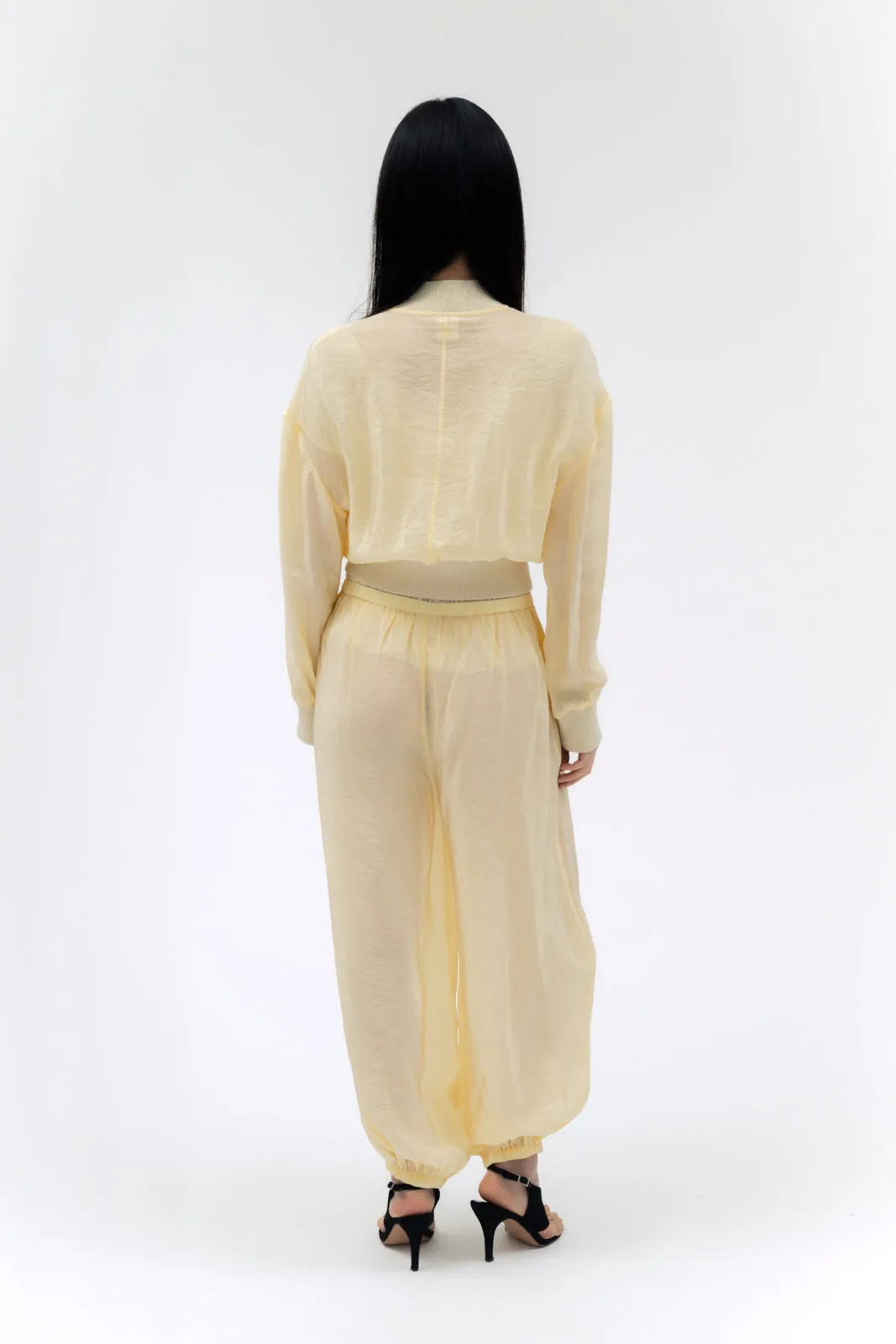 FABIO VOILE JACKET IN BUTTER sold by FIND ME NOW product image thumbnail 4
