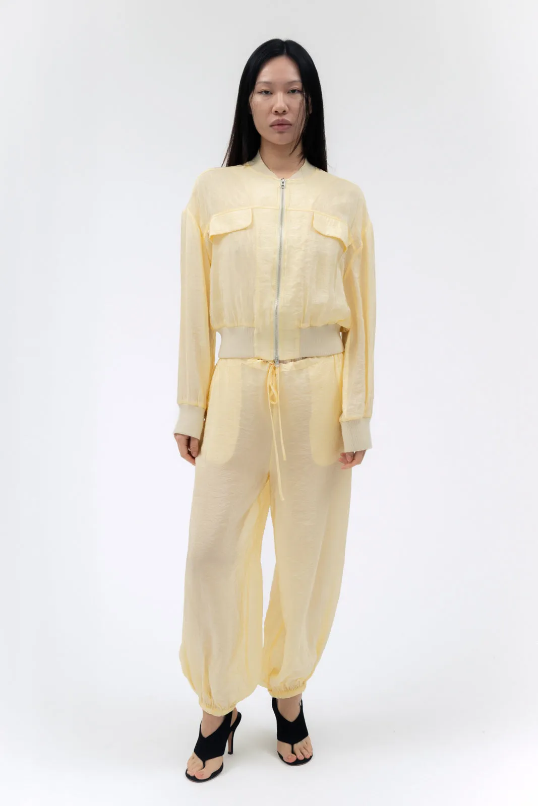 FABIO VOILE JACKET IN BUTTER sold by FIND ME NOW