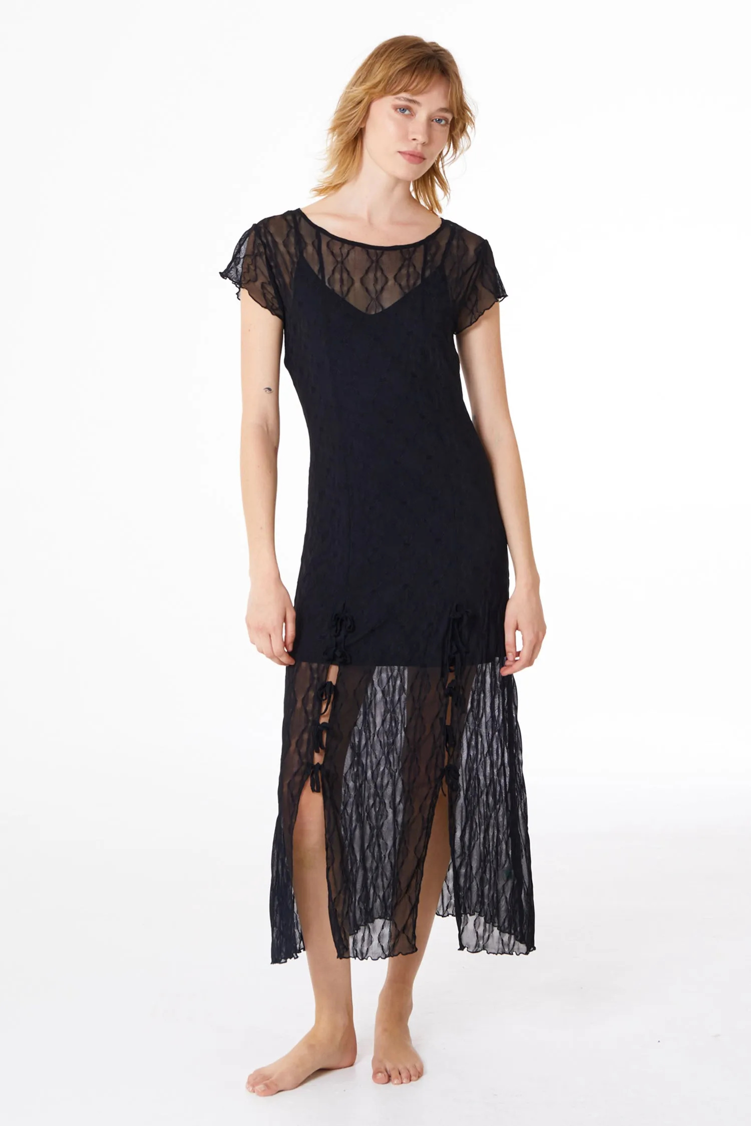 Mariposa Lace Midi Dress with Lining sold by FIND ME NOW product image thumbnail 5