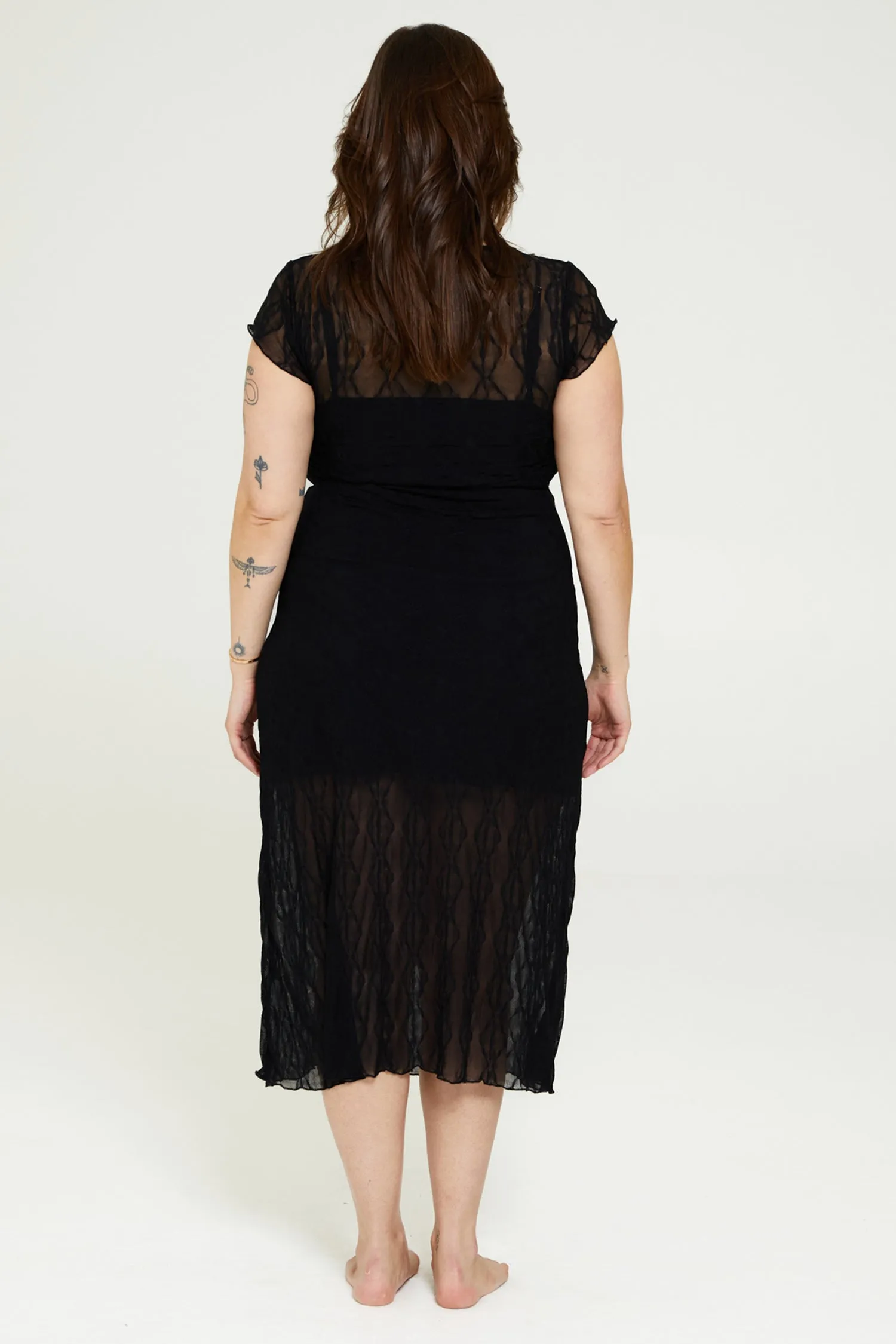 Mariposa Lace Midi Dress with Lining sold by FIND ME NOW product image thumbnail 4