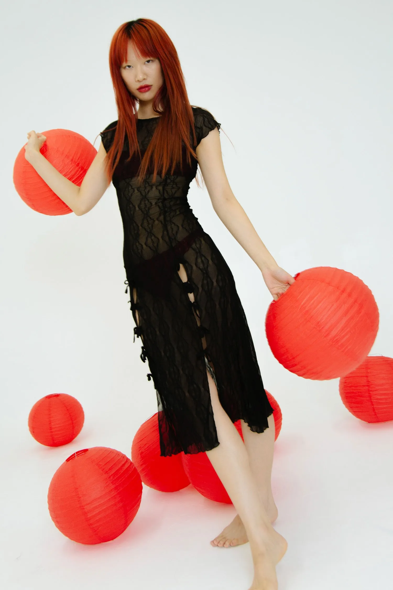 Mariposa Lace Midi Dress sold by FIND ME NOW product image thumbnail 4