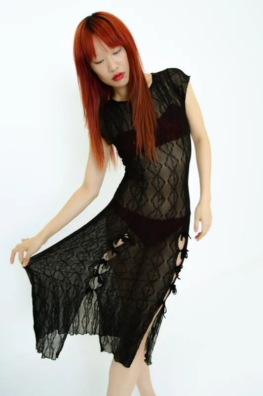 Mariposa Lace Midi Dress sold by FIND ME NOW