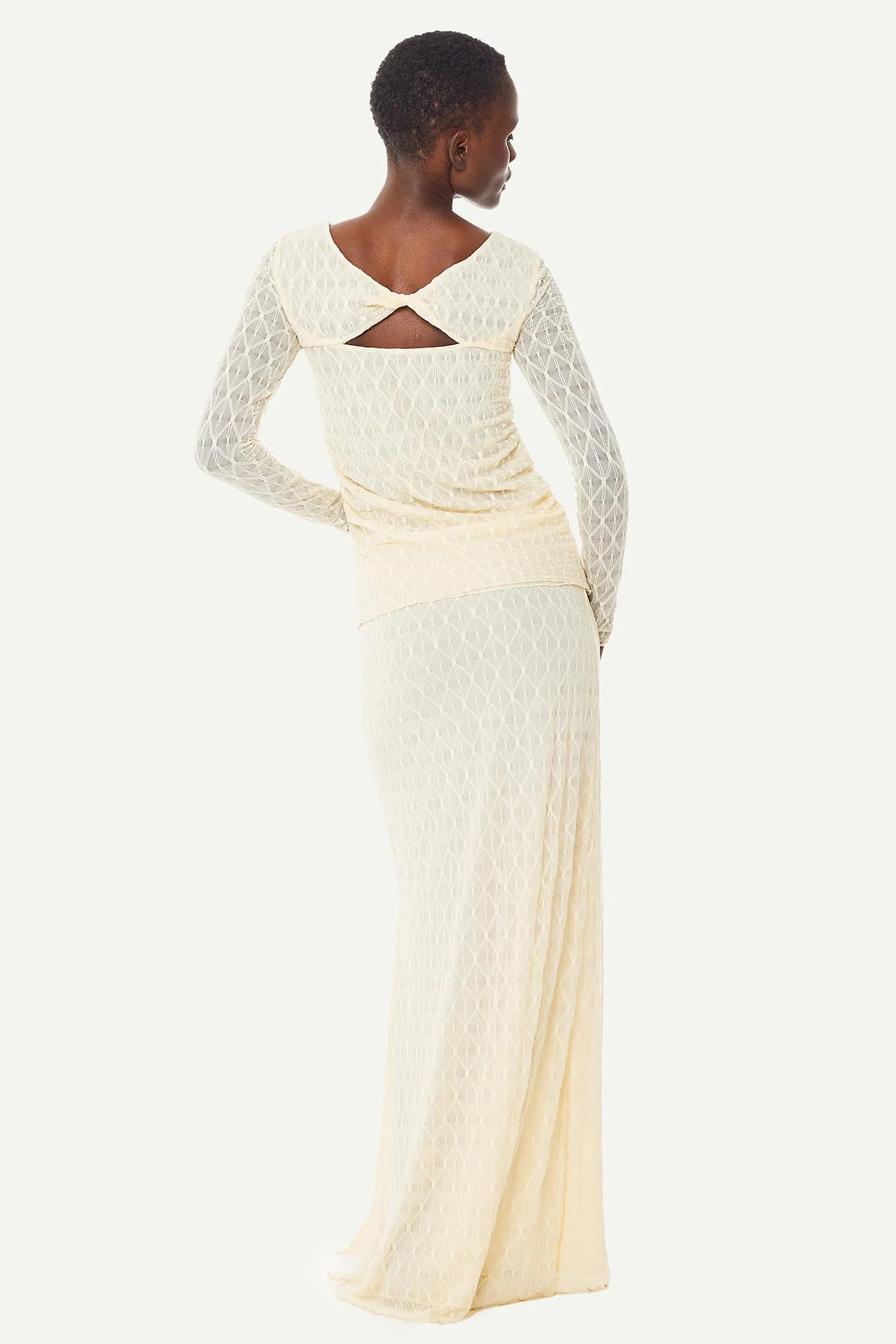 Geo Lace Twist Long Sleeve sold by FIND ME NOW product image thumbnail 3