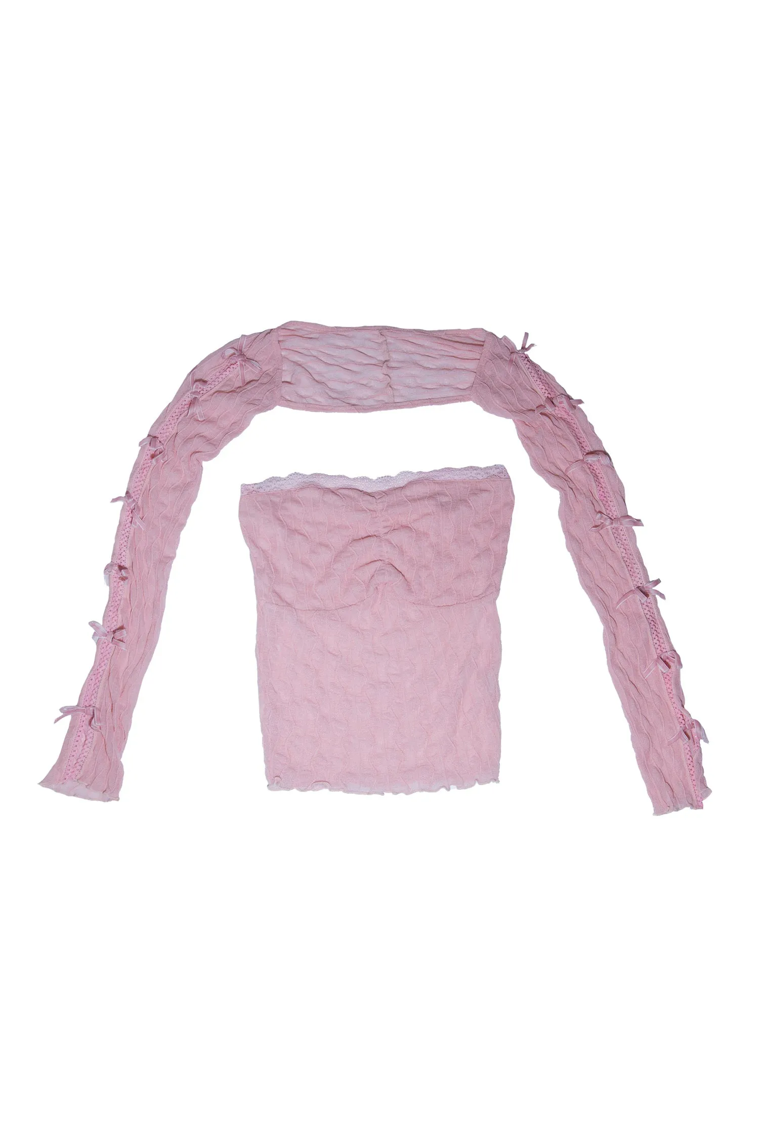 Ross Mesh Bow Bolero Set sold by FIND ME NOW product image thumbnail 4