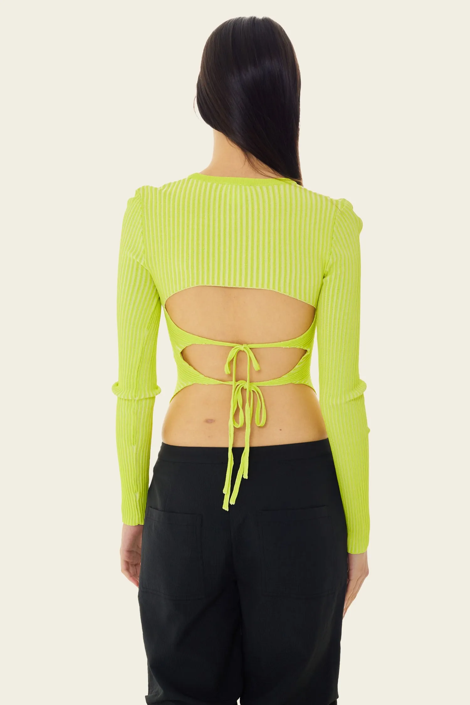 Audrey Ribbed Knit Crop Top sold by FIND ME NOW product image thumbnail 2
