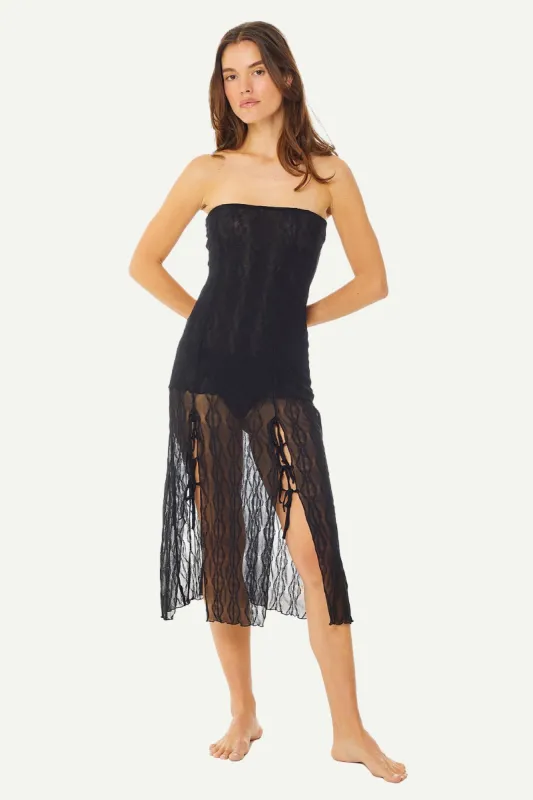 Mariposa Tube Midi Dress sold by FIND ME NOW