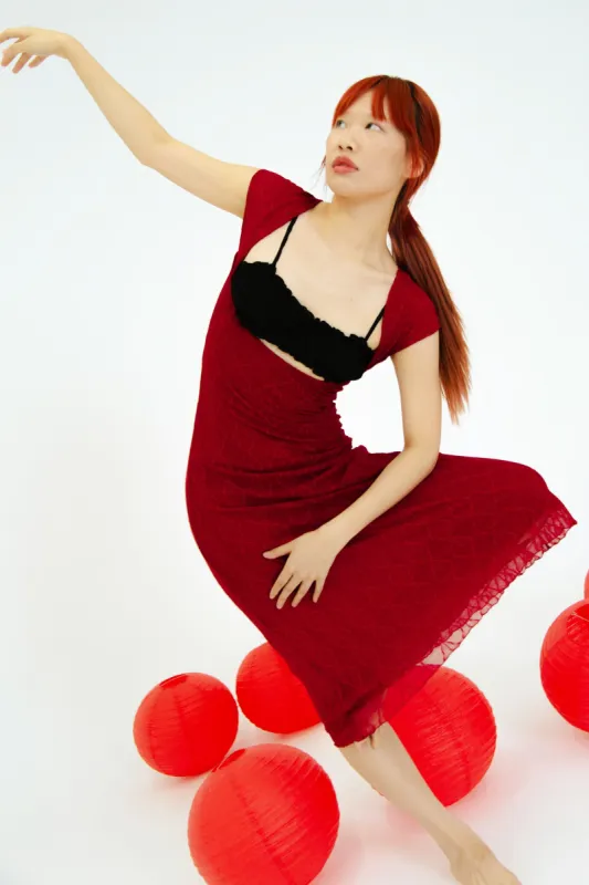 Mariposa Backless Midi Dress sold by FIND ME NOW