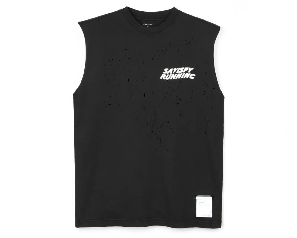 Satisfy Running MothTech Muscle T-Shirt (Organic) - Pigment