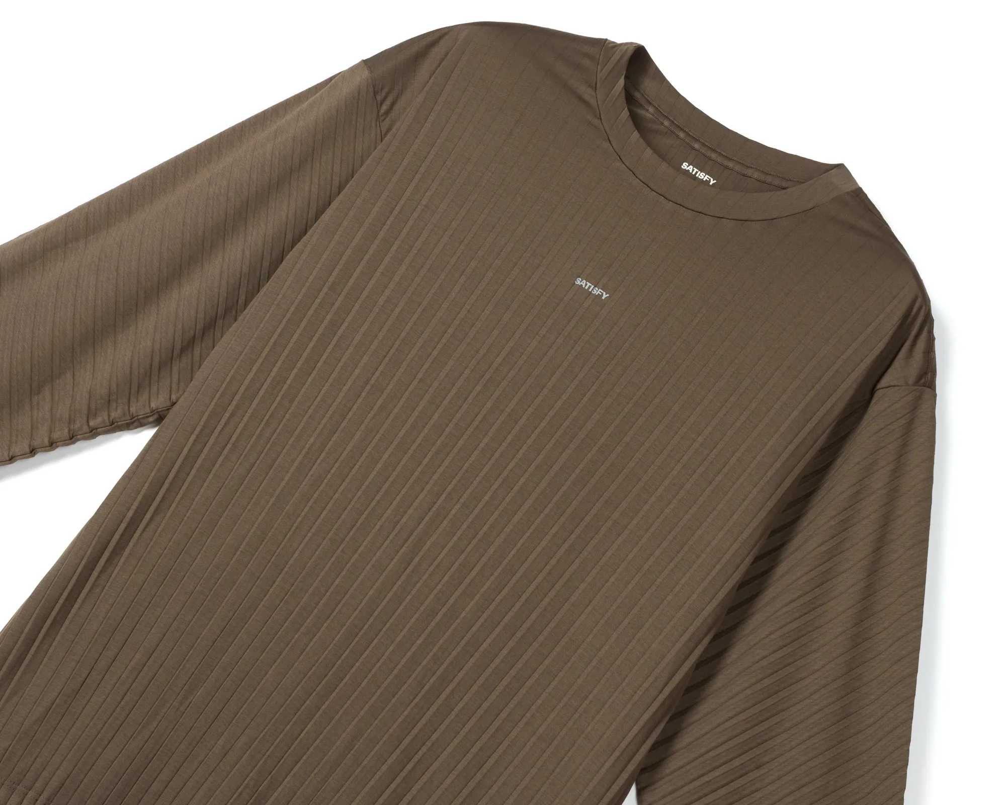 AuraLite™ Pleated Long Tee sold by Satisfy Running product image thumbnail 3
