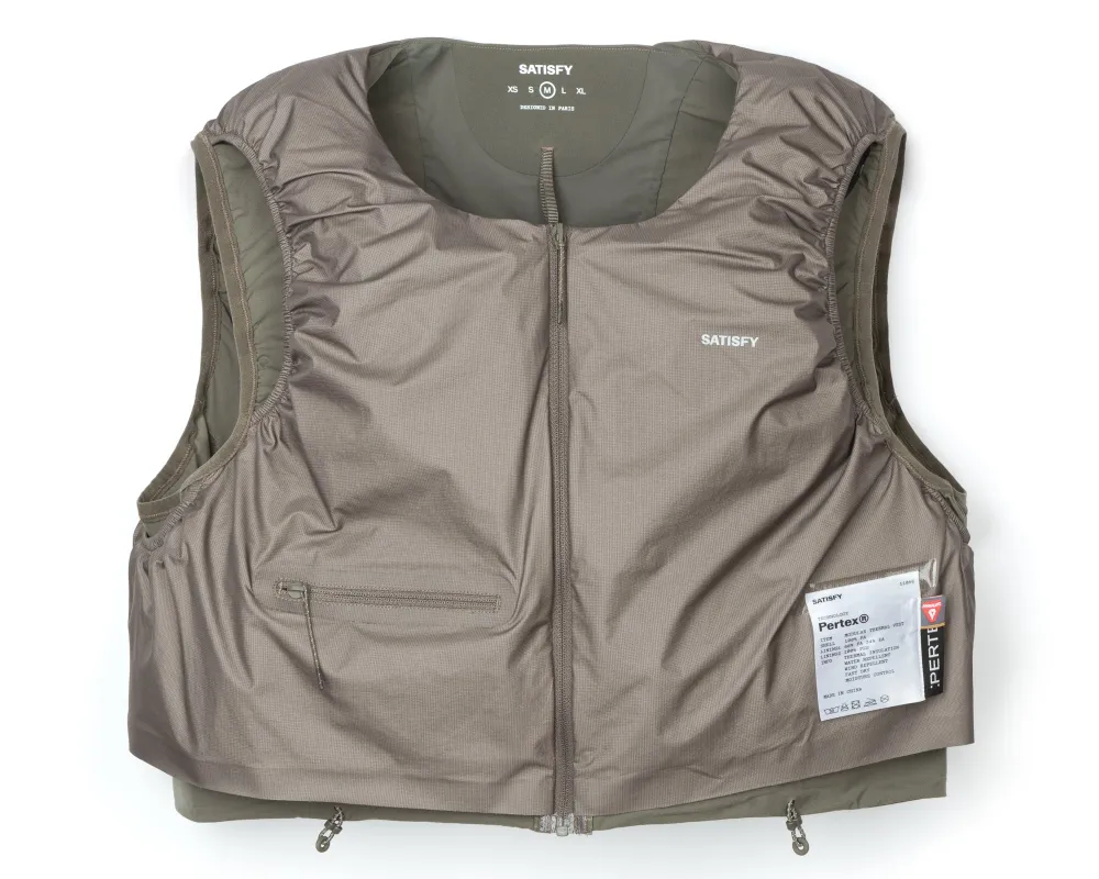 Pertex® Modular Thermal Vest sold by Satisfy Running