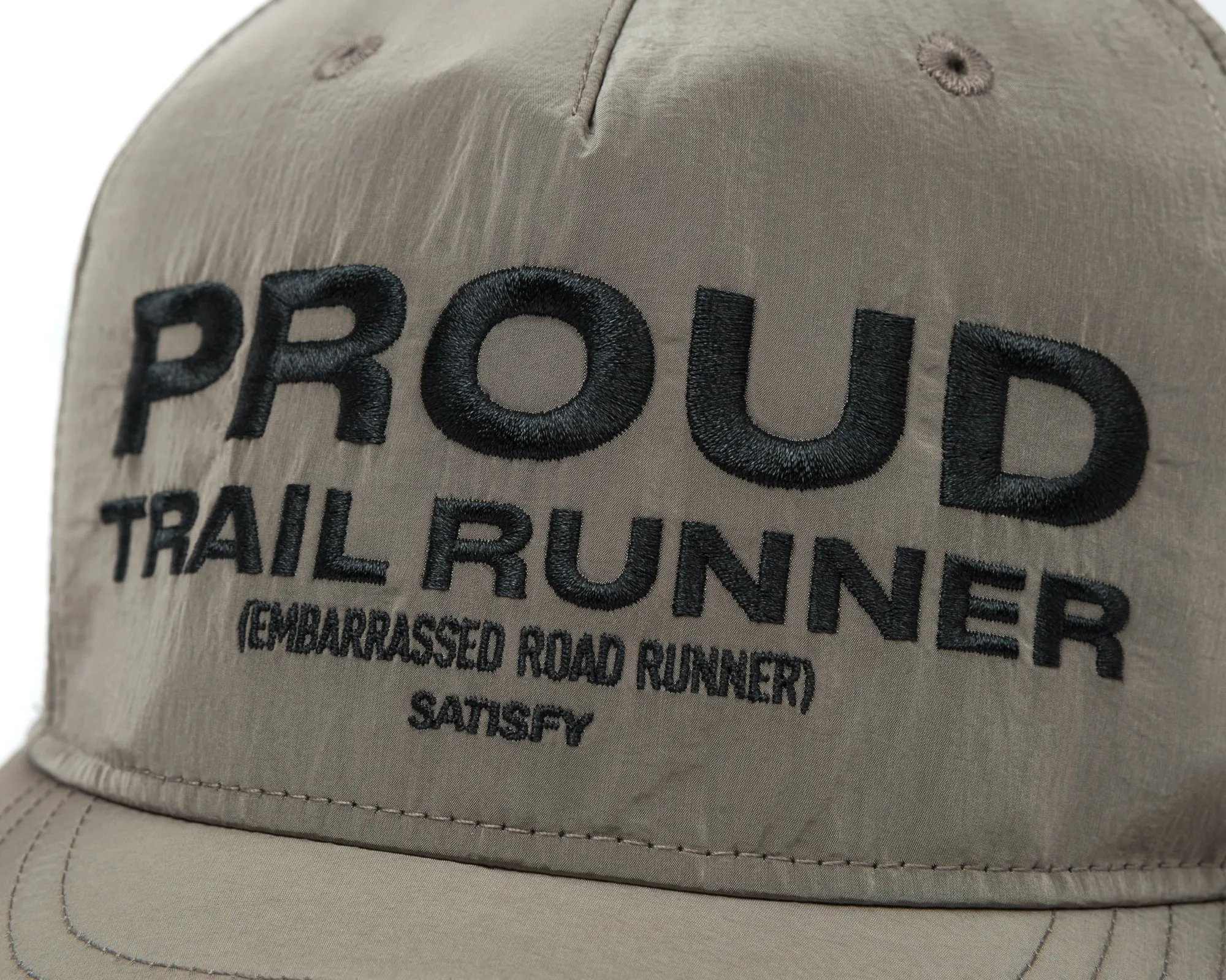 FliteSilk™ 5-Panel Pinch Cap sold by Satisfy Running product image thumbnail 5