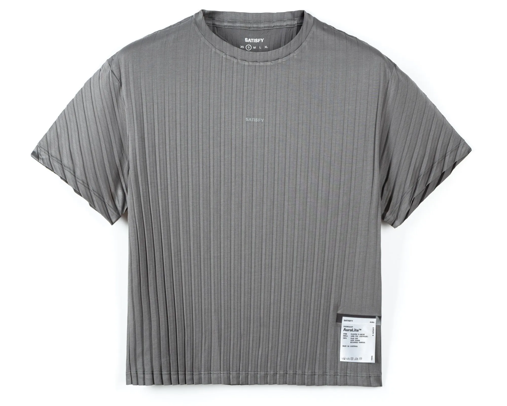 AuraLite™ Pleated T-Shirt sold by Satisfy Running